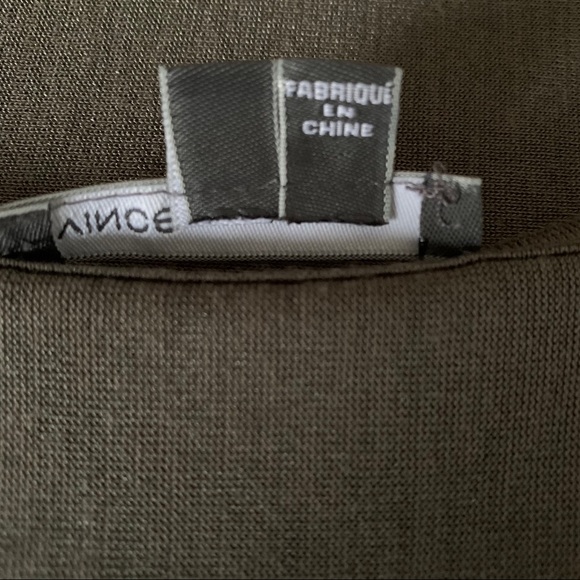 Vince Dolman Sleeve Top Gray Size XS - Picture 6 of 10